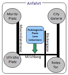 anfahrt